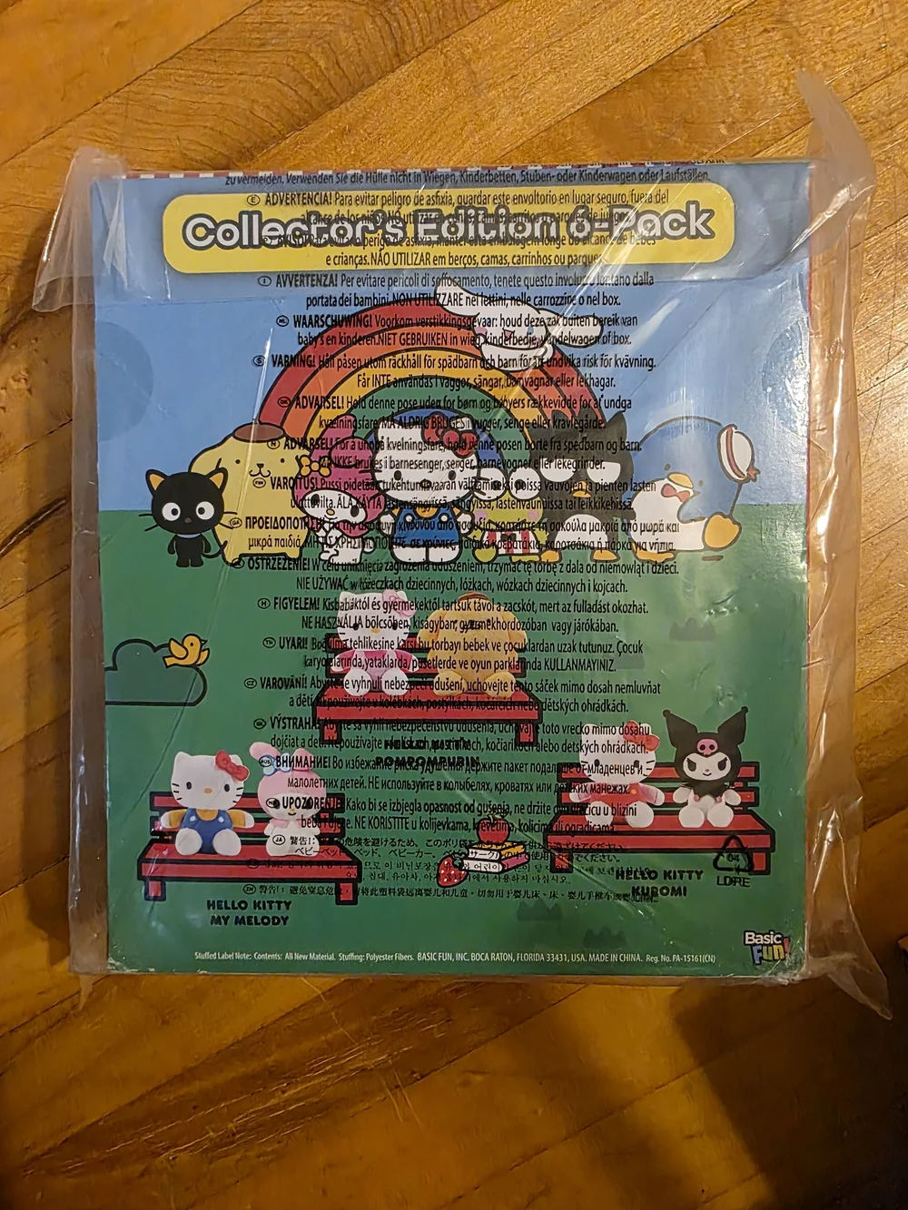Sanrio Collector's Edition 6-Pack Plush Set